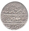 Silver One Rupee Coin of  Muhammad Akbar II of  Shahjahanabad Dar ul Khilafat.
