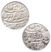 Silver One Rupee Coin of Ahmadnagar Farrukhabad Mint.