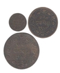 Copper Coins of Sayaji Rao III of Baroda State.