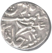 Silver One Rupee Coin of  Bhopal State.
