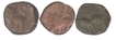 Copper Paisa  Coins of Namdar Khan of Elichpur of Hyderabad Feudatory.