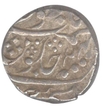 Silver One Rupee Coin of Sawai Jaipur Mint of Karauli State.
