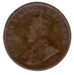 Bronze Quarter Anna Coin of  King George V of Calcutta Mint  1916.