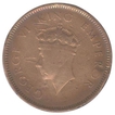 Bronze Quarter Anna Coin of King George VI of Calcutta Mint of 1939.