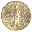 Gold Ten Dollars Coin of  Eagle dollar type.