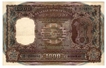 Thousand Rupees Bank Note of Signed by  N C Sengupta of  Bombay of Republic INDIA.