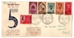 Registered Cancellation of 19th International Red Cross Conference of Nagpur of Stamps on the cover of 1957.