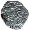 Punch Marked Silver Karshapana coin of Magadha Janapada.