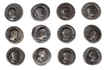 Silver Drachma Coins of  Apollodotos II of Indo Greeks.