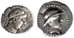 Silver Coins of Eucratides II of Indo Greeks.