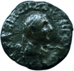 Silver Drachma Coin of Hermaeus of Indo Greeks.