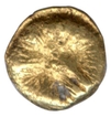 Gold Double Fanam of Shilaharas of Kolhapur.
