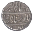 Silver Rupee of Alamgir II Aziz ud din of Shahjahanabad.
