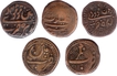 Copper Double Paisa of Tipu Sultan of Patan Mint of Mysore Kingdom.