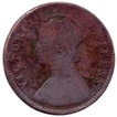 One Fourth Copper Anna Calcutta Mint of Victoria Empress of Bikanir.