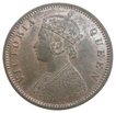 Copper Quarter Anna of Victoria Queen of Calcutta Mint of 1874.