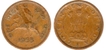 Copper One Paisa of Republic India of 1954 and 1955.