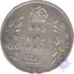 Silver one Rupee of King Edward VII of Calcutta mint of 1906.