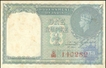 One Rupee Bank Note of King George VI Signed by C.E Jones of 1947.