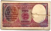 Two Rupees Bank Note of King George VI Signed by J.B. Taylor of 1943.