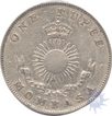Silver One Rupee of Mombasa of 1888.