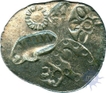 Punch Marked  Silver Karshapana Coin of Magadha Janapada.