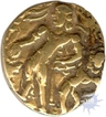 Gold Dinar Coin of Chandragupta II of Chattra type of Gupta Dynasty.