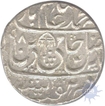 Silver One Rupee Coin of Shah Alam II of Shahjahanabad Dar ul Khilafat Mint.
