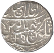 Silver One Rupee Coin of Shah Alam II of Shahjahanabad Dar ul Khilafat Mint.