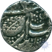 Silver Quarter Rupee Coin of Amritsar of Sikh Empire.