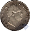 Error Silver One Rupee Coin of King William IIII of Bombay Mint of 1835.