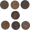 One Twelfth Anna Coins of  British India Coins.