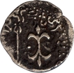 Silver Drachma Coin of Nahapana of Western Kshatrapas.