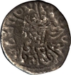 Silver Drachma Coin of Ishwardutta of Western Kshatrapas.