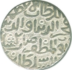 Silver Tanka of Fakhir Al Din Mubarak of Bahmani Sultanate.