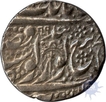 Silver One Rupee Coin of Sri Amritsar Mint of Sikh Empire.