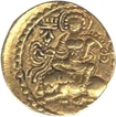 Gold Dinar Coin of Gupta Dynasty of Chandragupta I.