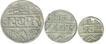 Silver Quarter, Half & Rupee Coin of Swarupshahi Series.