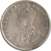 Silver One Rupee Coin of King George V of 1919.