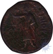 Copper Tetradrachma Coin of Kanishka I of Kushan Dynasty.