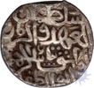 Silver Tanka coin of Firuz Shah of Bahamani Sultanate.