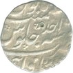 Silver Rupee Coin of Jahandar Shah of Itawa Mint.