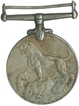 Silver War Medal of King George IV of the year 1939.