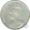 Silver Two Rupees Coin of 1893.