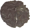 Copper Drachm Coin of Menander I of Baktria Region of Indo-Greek