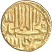 Gold Mohur of Akbar of Agra Mint.