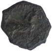 Copper coin of King Chastana of Western Kstatrapas empire.