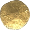 Rare Punch Marked Gold  Coin of Chalukya Dynasty.