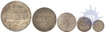 Silver Coins of Fatteh Singh of Mewar State.