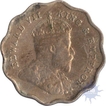 Cupro Nickel One  Anna Coin  of King Edward VII of  Bombay Mint of 1909.